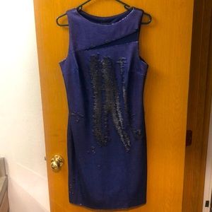 NWOT Julia Jordan reversible sequin dress